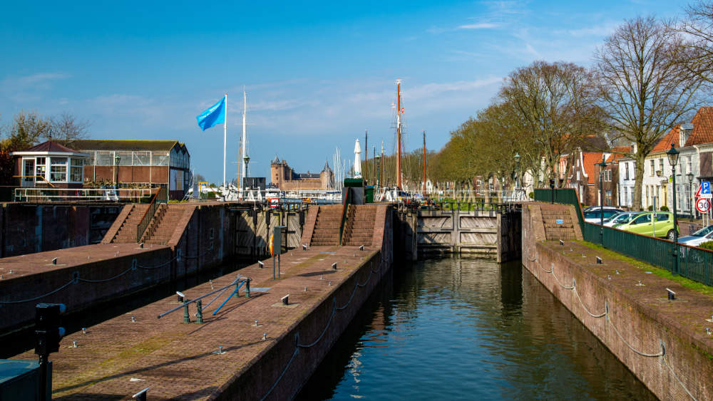 Verkeerscirculatie in de vesting Muiden [TEST]